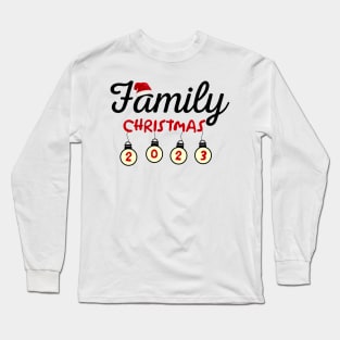 Christmas Family 2023 Long Sleeve T-Shirt